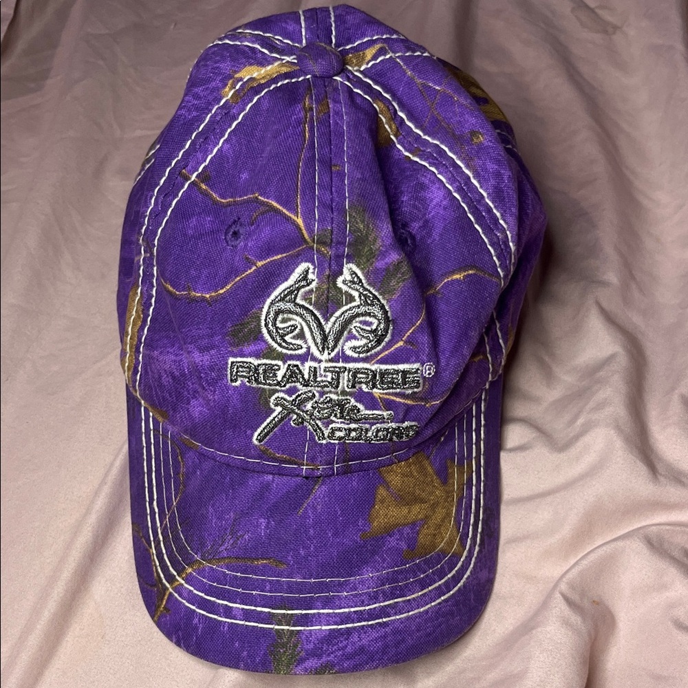 Realtree Violet Camouflage Hat